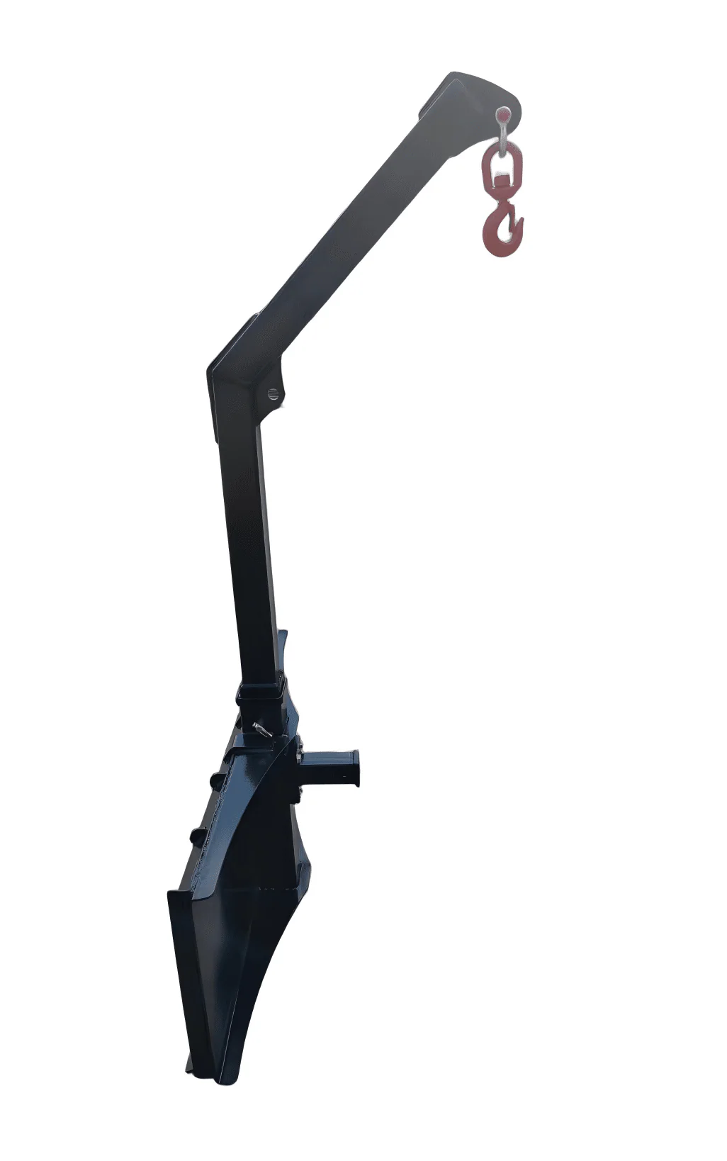 Skid Steer Lifting Jib Hoist 69in Boom 3307lb Capacity Universal Quick Attach SSJB200