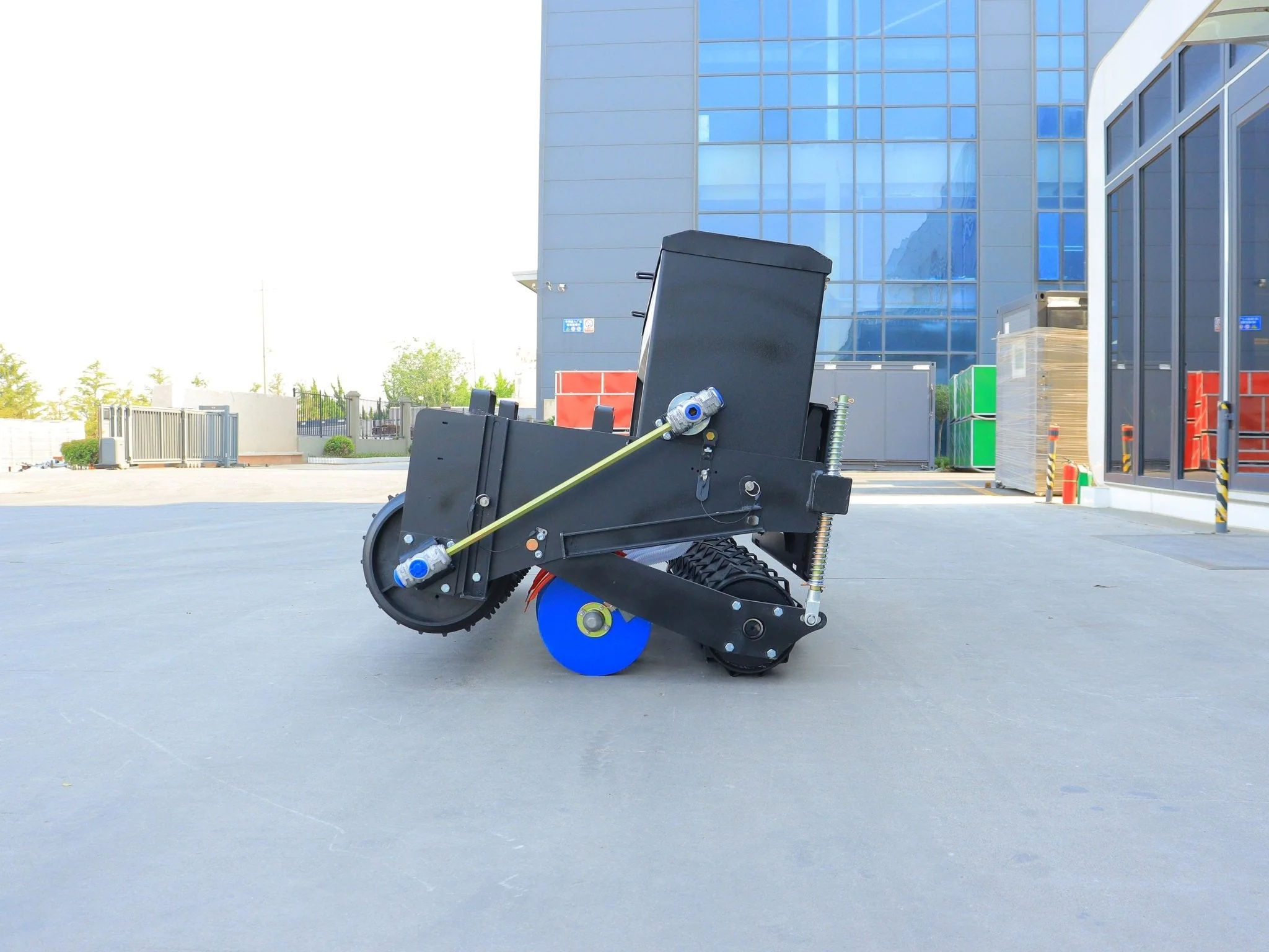 Skid-Steer Seeder Attachment – Precision Agricultural Implement SU25059 - Image 4