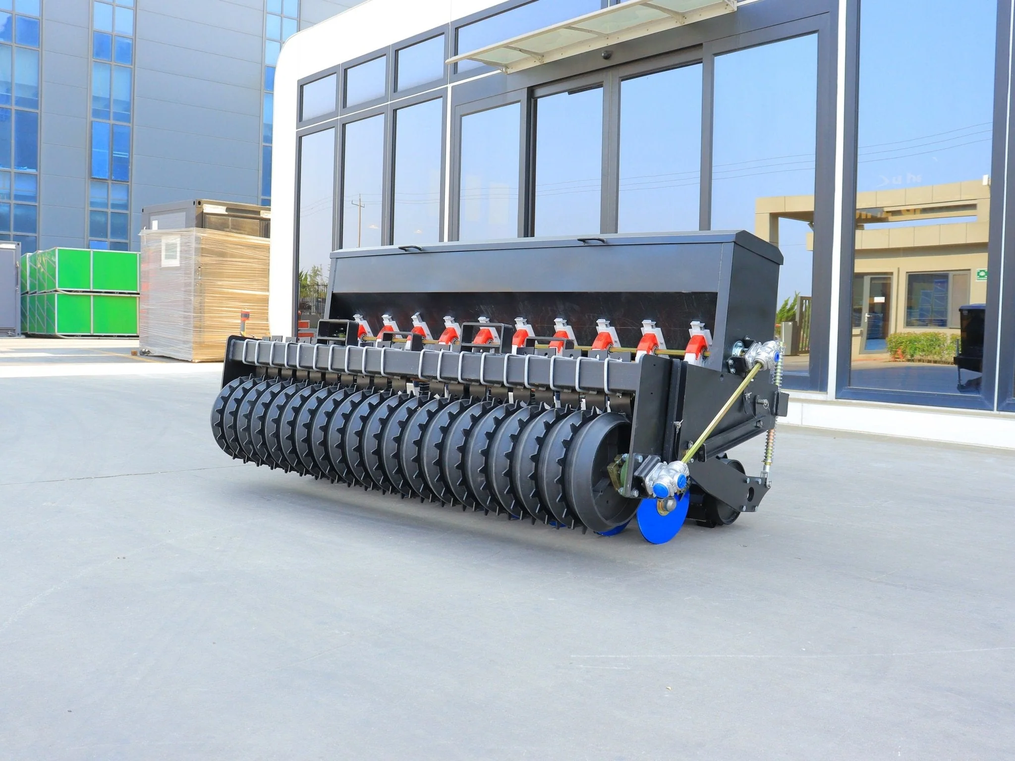 Skid-Steer Seeder Attachment – Precision Agricultural Implement SU25059 - Image 5