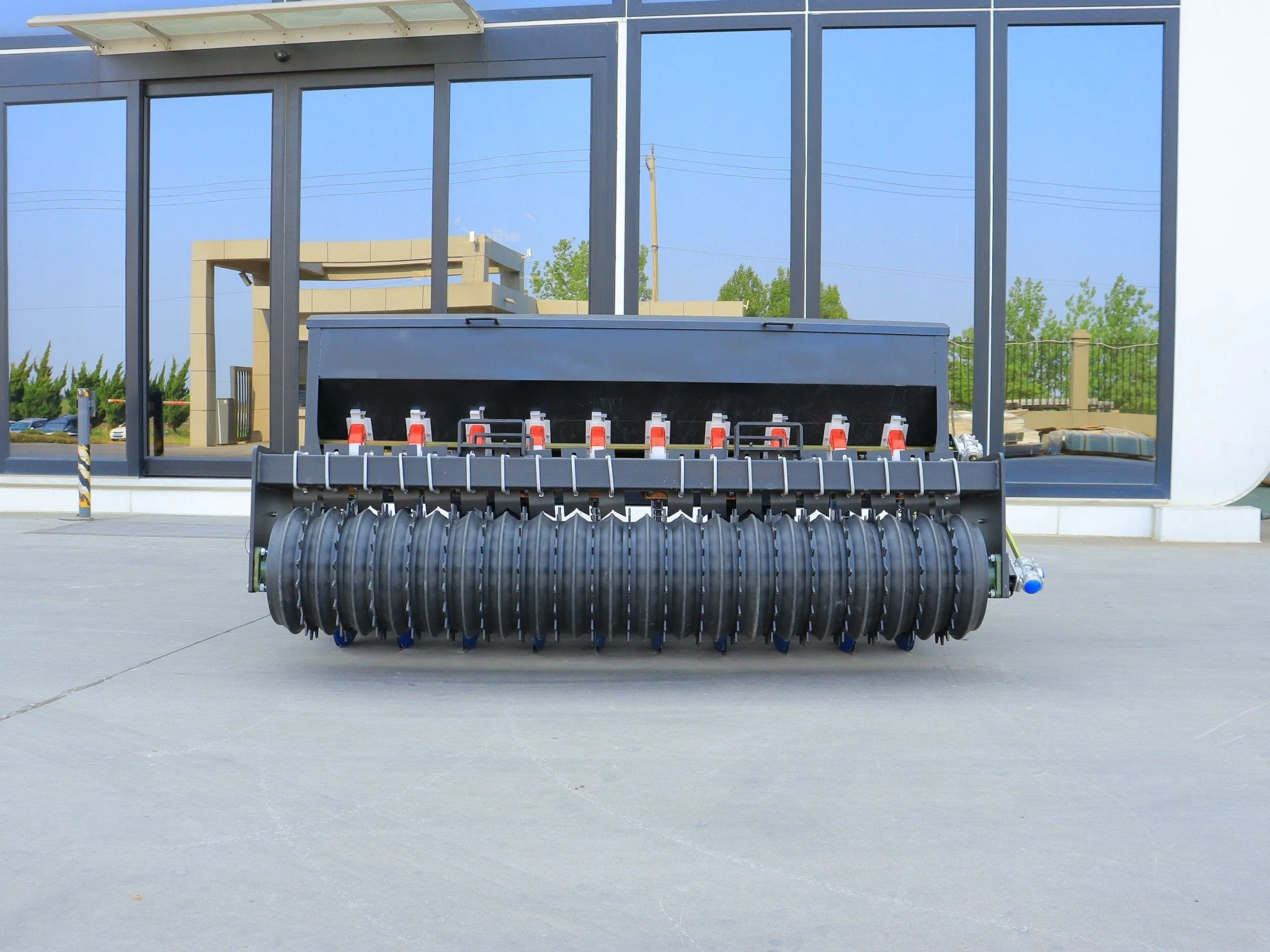 Skid-Steer Seeder Attachment – Precision Agricultural Implement SU25059 - Image 7