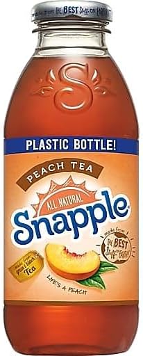 Snapple Peach Tea 12 Pack Bottles – Naturally Flavoured Iced Tea Drink SNPPT12 - Image 5