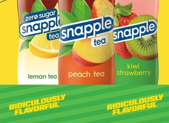 Snapple Peach Tea 12 Pack Bottles – Naturally Flavoured Iced Tea Drink SNPPT12 - Image 8