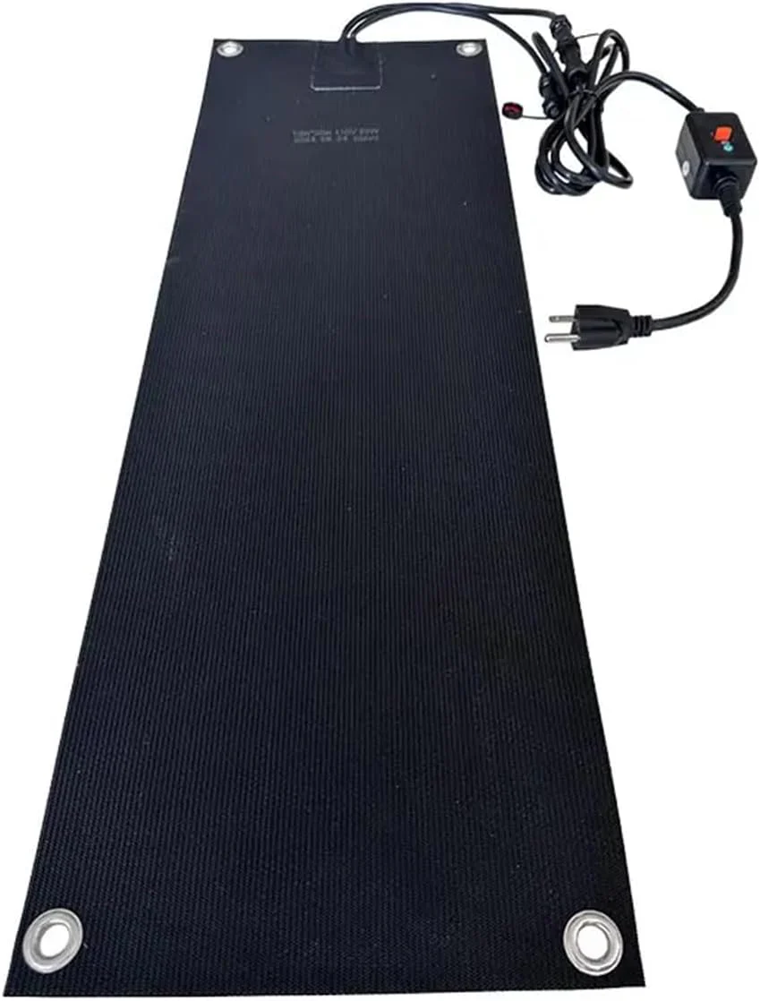 Snow Melting Stair Mat 10x30" – Heated Rubber Ice Melt Mat for Stairs, Walkways, &amp; Entrances &nbsp;Model SMM01030