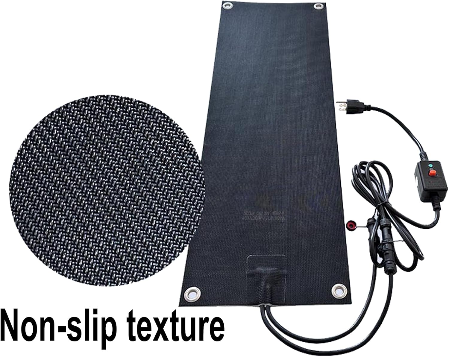 Snow Melting Stair Mat 10x30" – Heated Rubber Ice Melt Mat for Stairs, Walkways, &amp; Entrances &nbsp;Model SMM01030 - Image 3