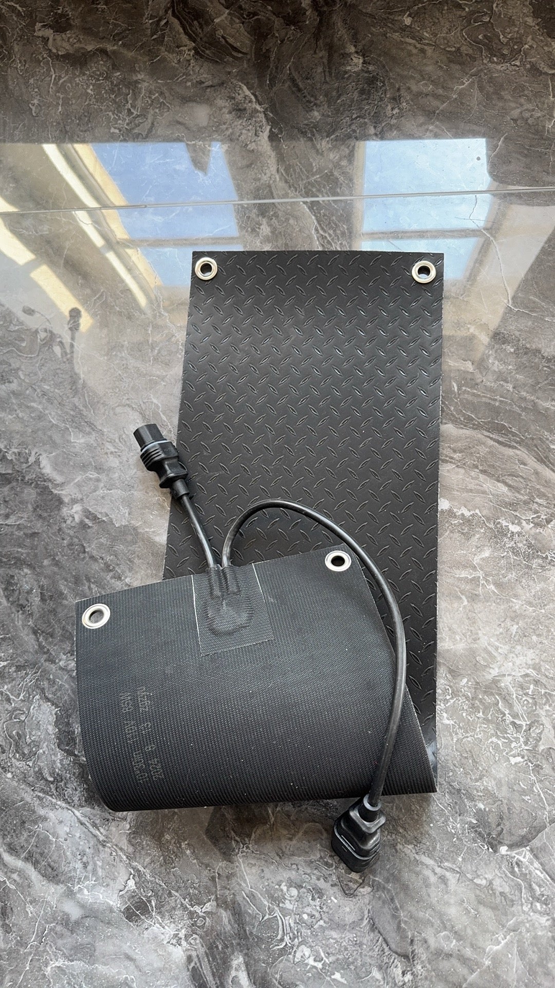 Snow Melting Stair Mat 10x30" – Heated Rubber Ice Melt Mat for Stairs, Walkways, &amp; Entrances &nbsp;Model SMM01030 - Image 6