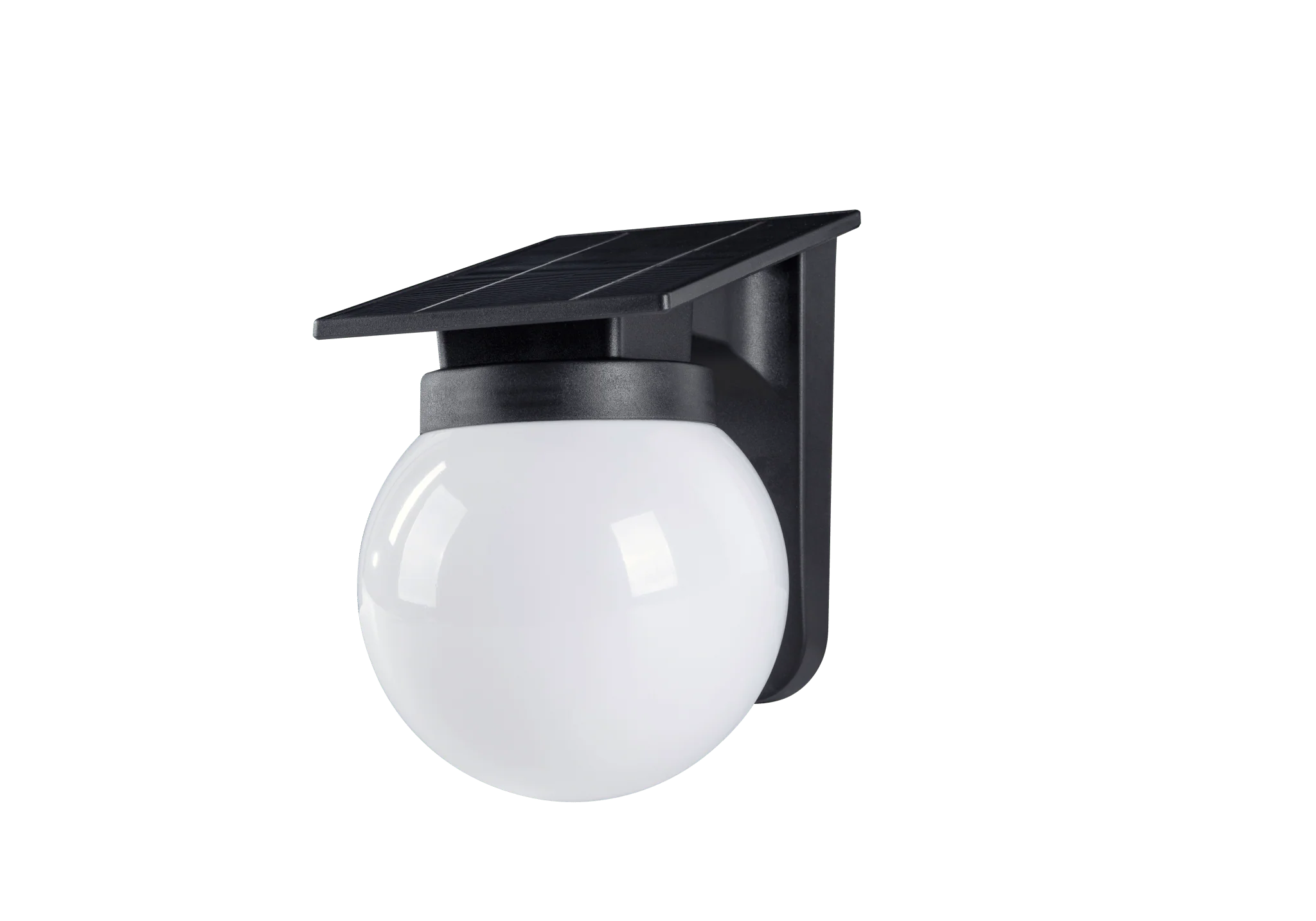 Solar Ball Wall Light 3 Color Temperature Outdoor LED Garden Light QYJG10 - Image 2