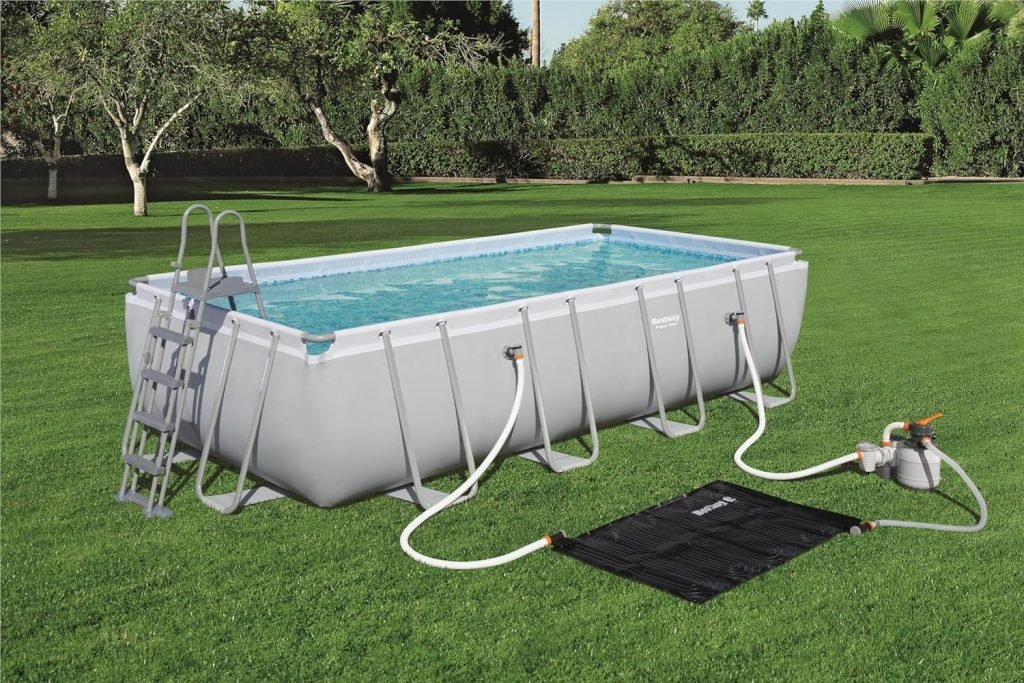 Bestway Solar Pool Heater Pad – 66" x 27" x 22" | Eco-Friendly Solar Heating Mat for Above Ground Pools – Model 58423 - Image 2