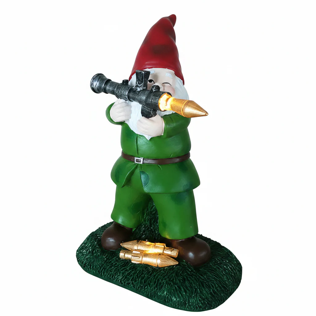 Solar Resin Gnome & Animal Garden Figures – Outdoor Decor Collection RSL16 - Image 12