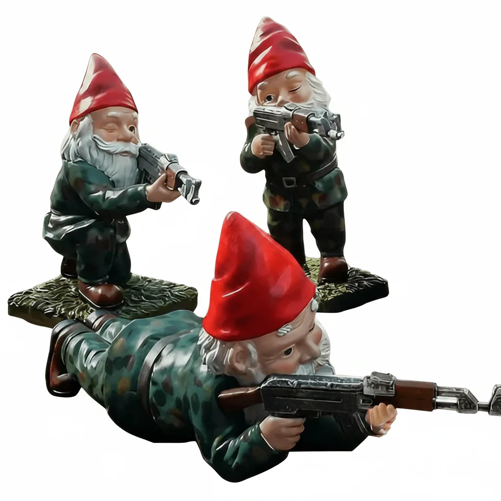 Solar Resin Gnome & Animal Garden Figures – Outdoor Decor Collection RSL16 - Image 13