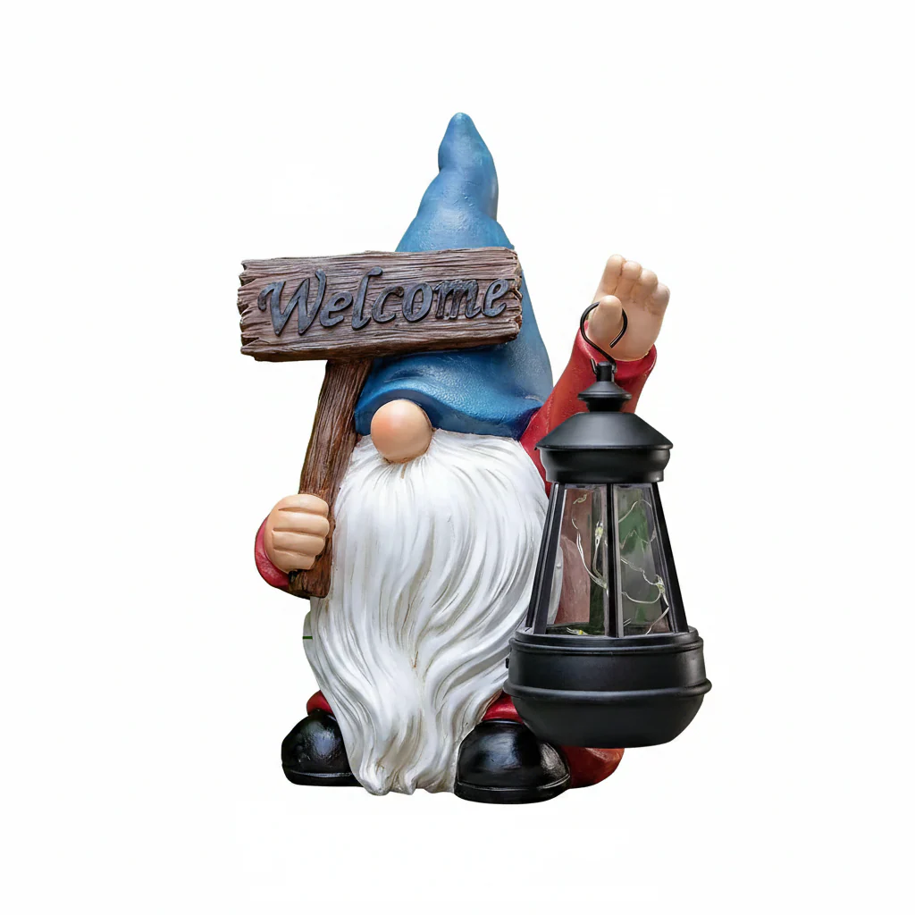 Solar Resin Gnome & Animal Garden Figures – Outdoor Decor Collection RSL16 - Image 14