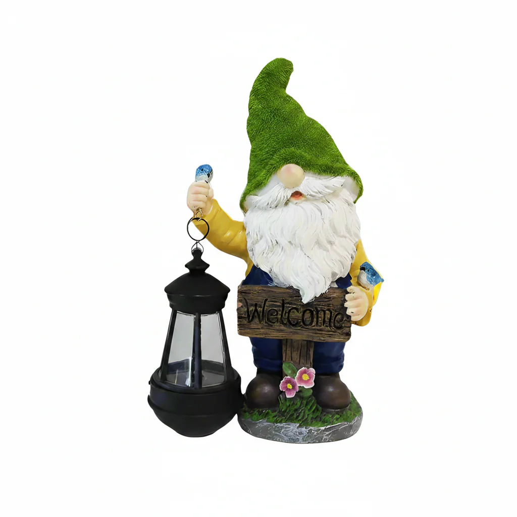 Solar Resin Gnome & Animal Garden Figures – Outdoor Decor Collection RSL16 - Image 15
