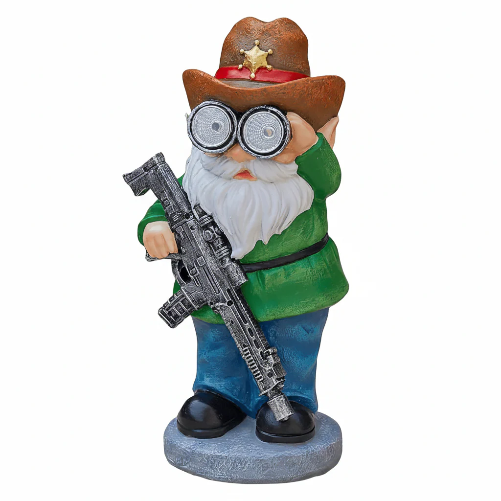 Solar Resin Gnome & Animal Garden Figures – Outdoor Decor Collection RSL16 - Image 4