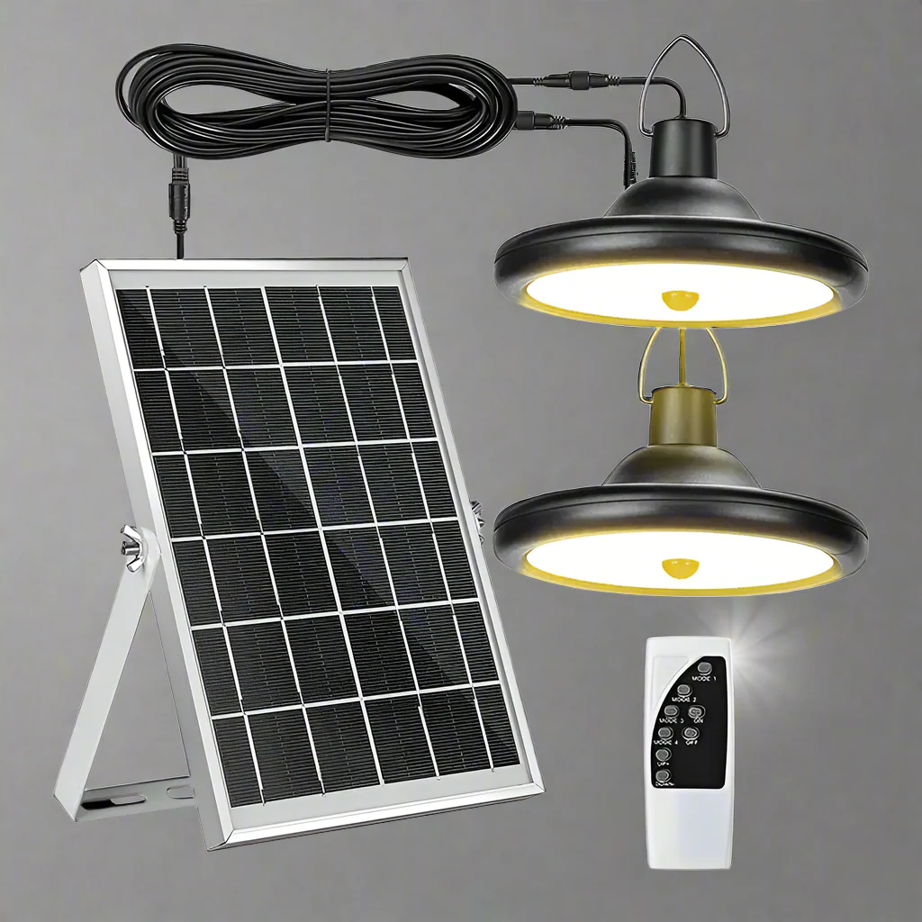 Solar Motion Highbay & Wall Mount Shed Light Set | Dual LED Options - Image 6