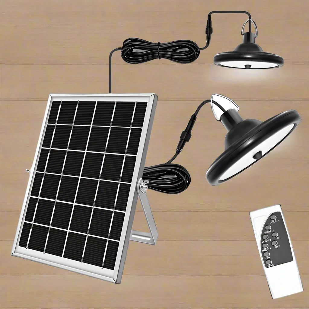 Solar Motion Highbay & Wall Mount Shed Light Set | Dual LED Options - Image 8