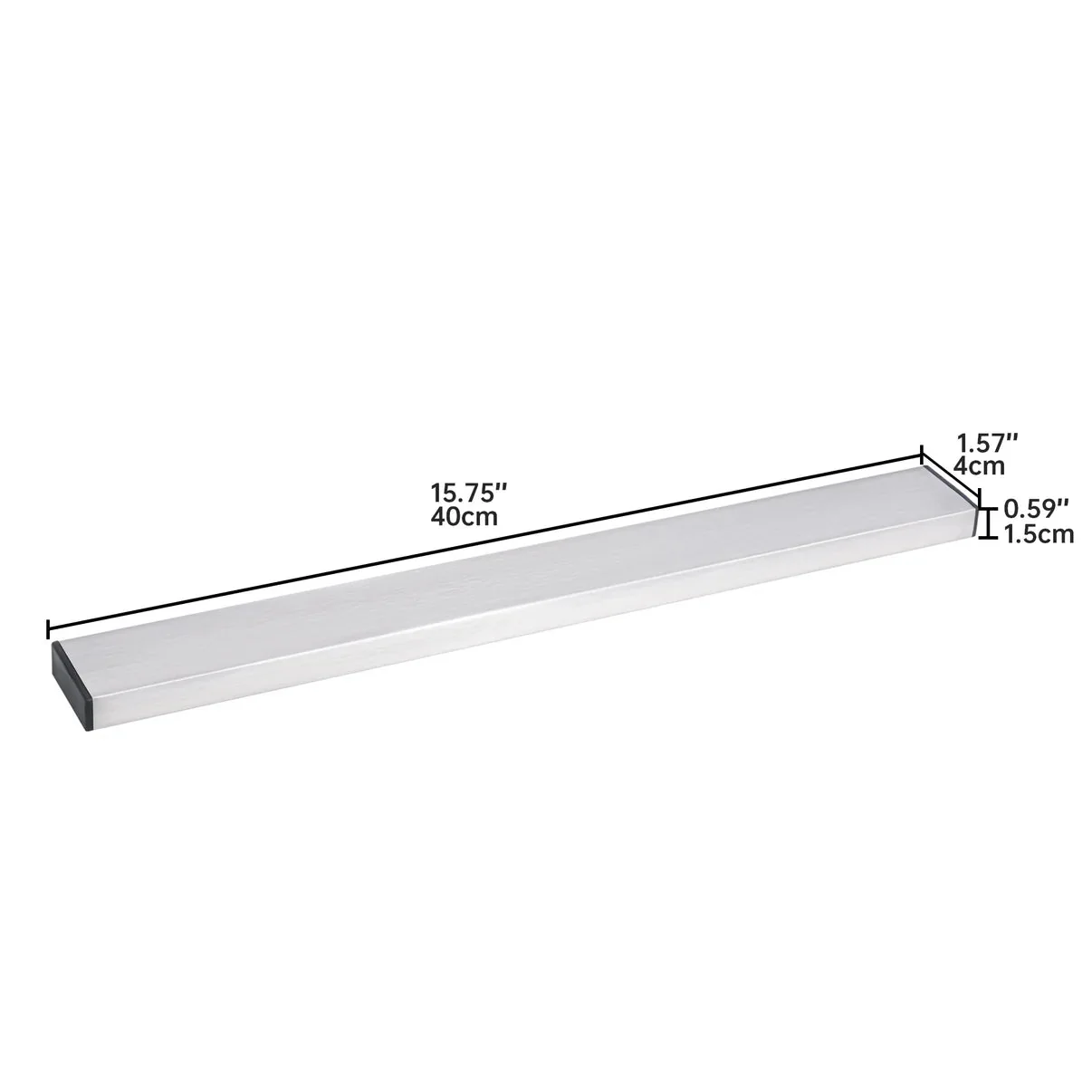 Stainless Steel Magnetic Tool Holder Rack – Corrosion-Resistant Wall Organizer with Anti-Collision Corners - Image 10