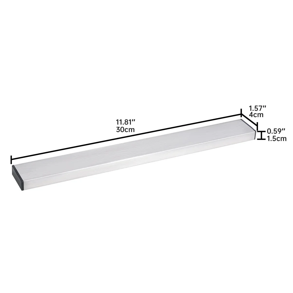 Stainless Steel Magnetic Tool Holder Rack – Corrosion-Resistant Wall Organizer with Anti-Collision Corners - Image 6