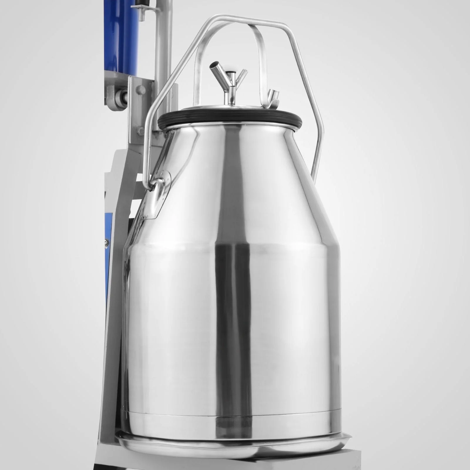 Double & Single Cow Milking Machine – Stainless Steel Portable Dairy Milker - Image 3