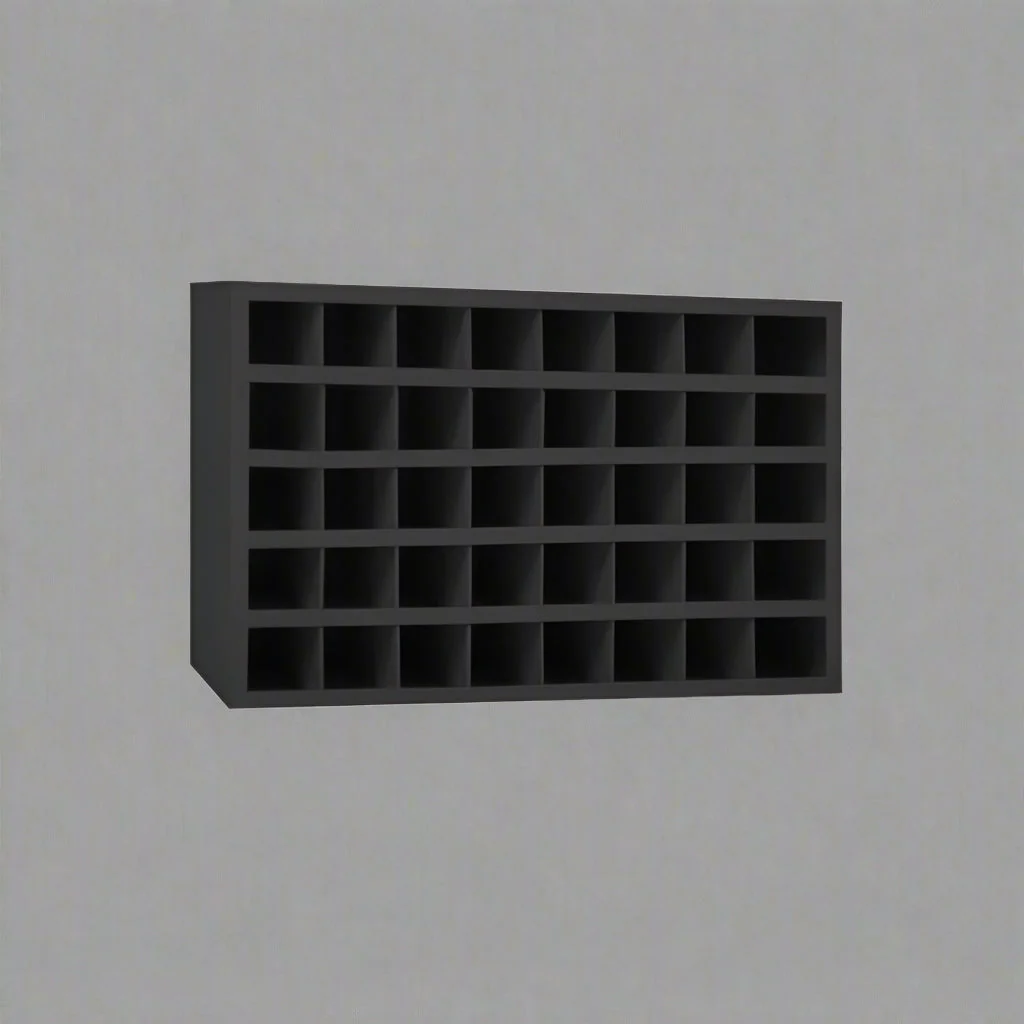 Metal Bolt Bin Organizer Cabinet – 24, 40, 72 & 96-Hole Steel Parts Storage for Garage, Workshop, or Industrial Use - Image 18