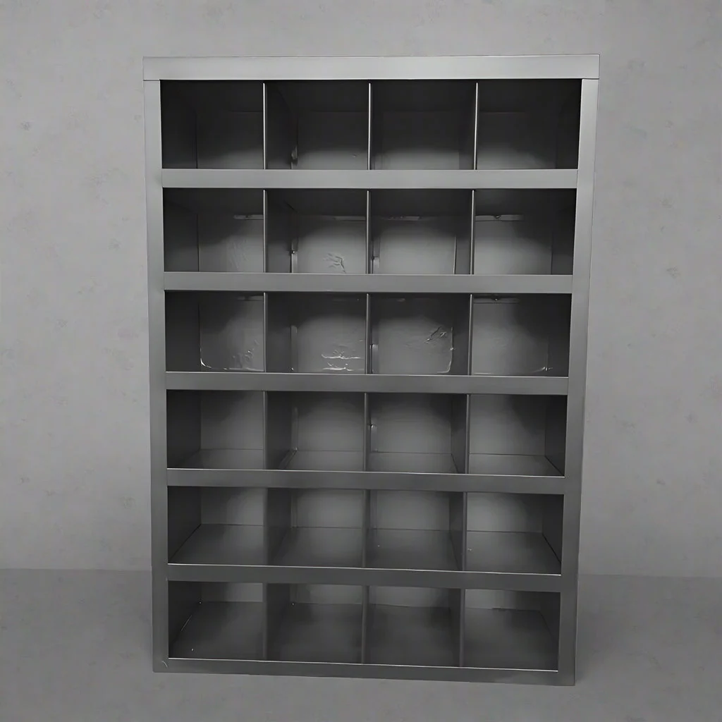 Metal Bolt Bin Organizer Cabinet – 24, 40, 72 & 96-Hole Steel Parts Storage for Garage, Workshop, or Industrial Use - Image 7