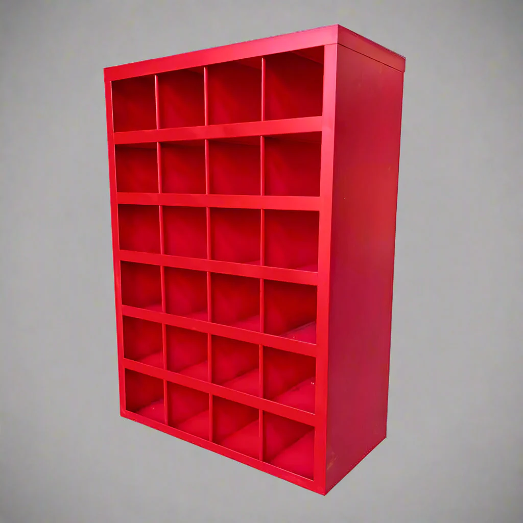 Metal Bolt Bin Organizer Cabinet – 24, 40, 72 & 96-Hole Steel Parts Storage for Garage, Workshop, or Industrial Use - Image 8