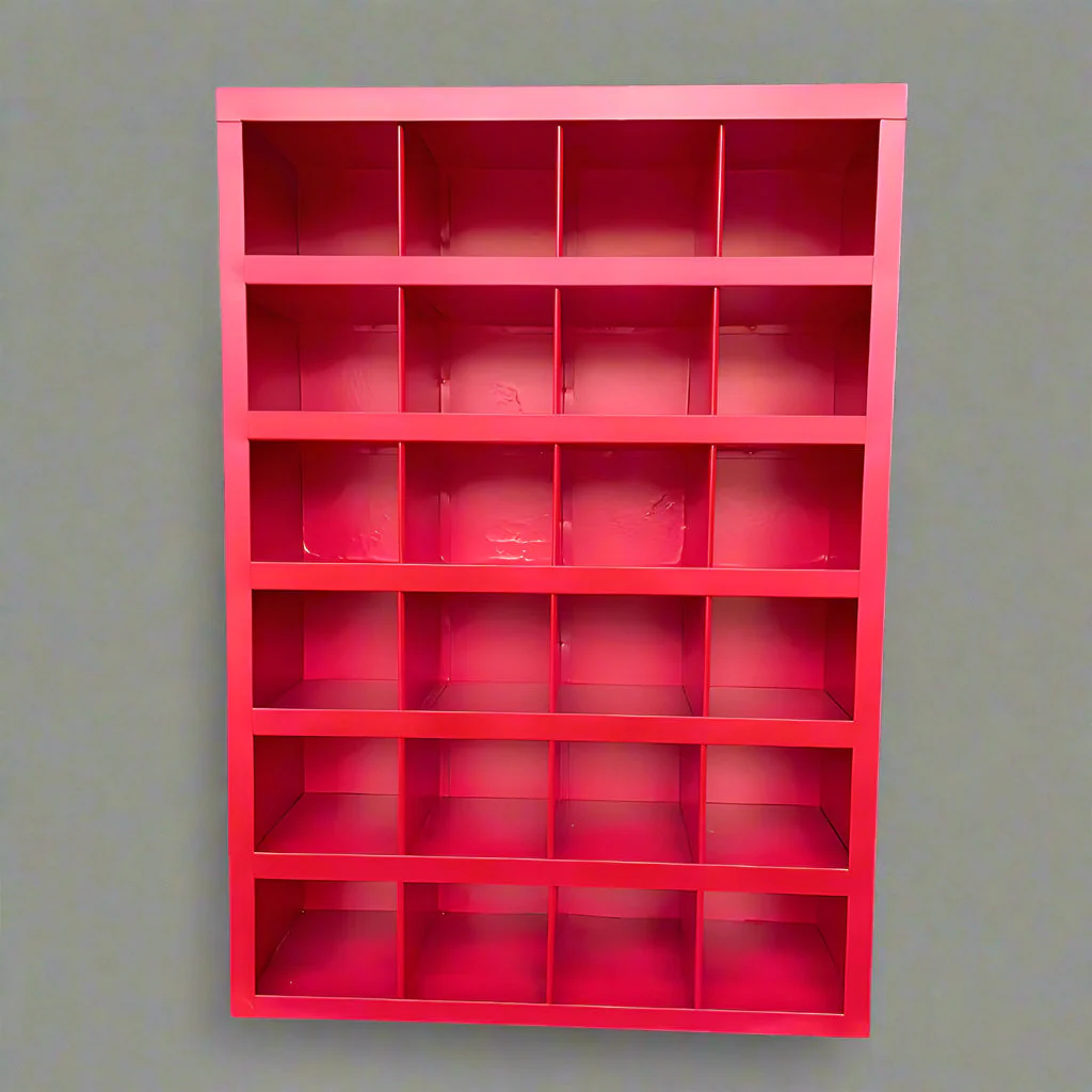 Metal Bolt Bin Organizer Cabinet – 24, 40, 72 & 96-Hole Steel Parts Storage for Garage, Workshop, or Industrial Use - Image 9