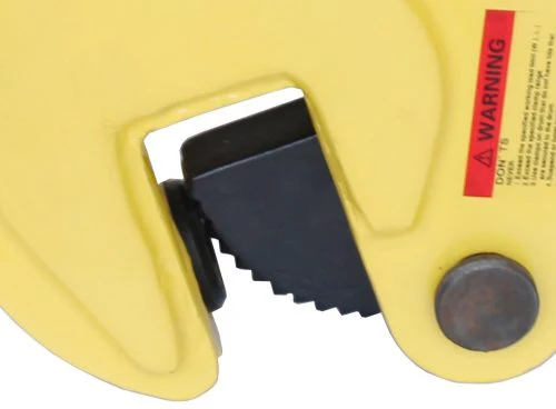 Steel Plate Vertical Lifting Clamps – 1 Ton Capacity, Yellow Carbon Steel | SKU: VPC1000 - Image 2