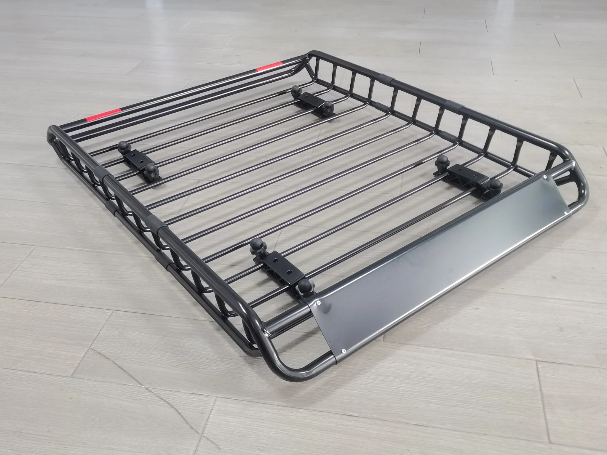 New 150 LBS Roof Mounted Steel Cargo Rack – Heavy-Duty Car Top Luggage Carrier CC0150S