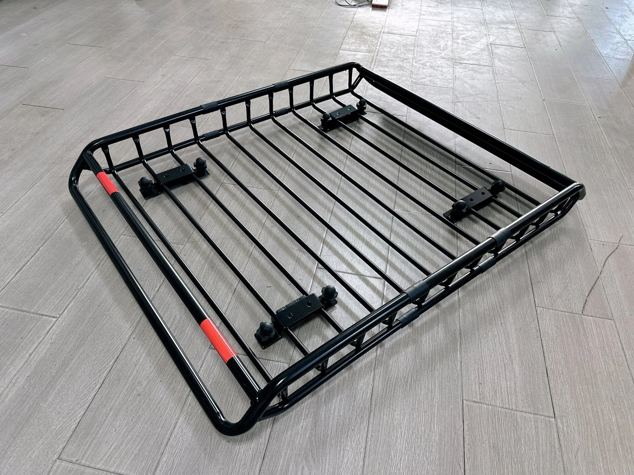 New 150 LBS Roof Mounted Steel Cargo Rack – Heavy-Duty Car Top Luggage Carrier CC0150S - Image 4