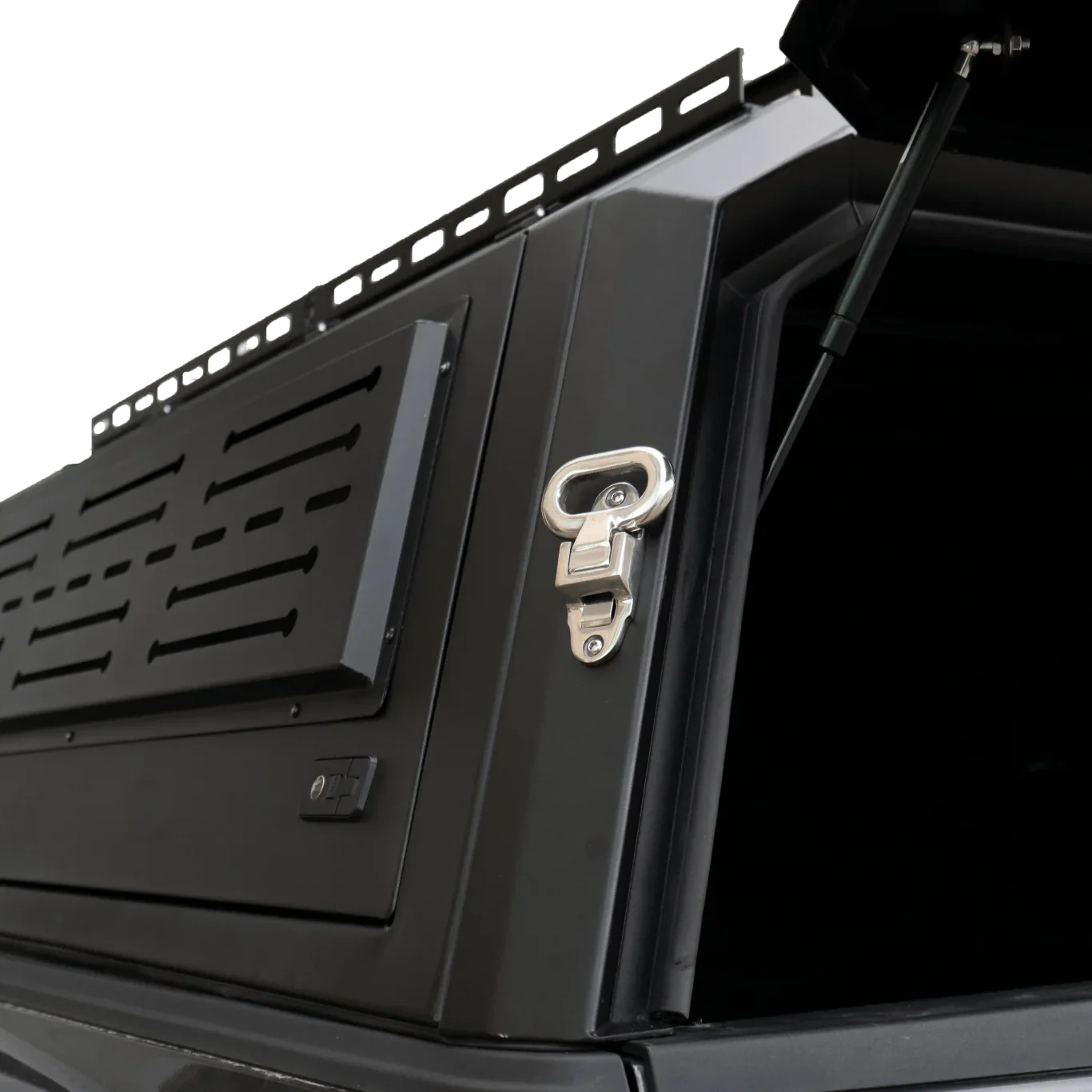 New Heavy-Duty Cargo Truck Topper Canopy – Lockable Steel Utility Cap for Pickups - Image 3