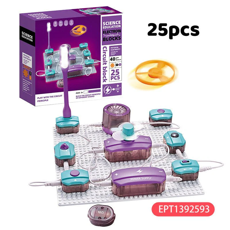 STEM Building Block Set – Educational Construction Toy Kit (Battery-Free) EPT1392593 - Image 6