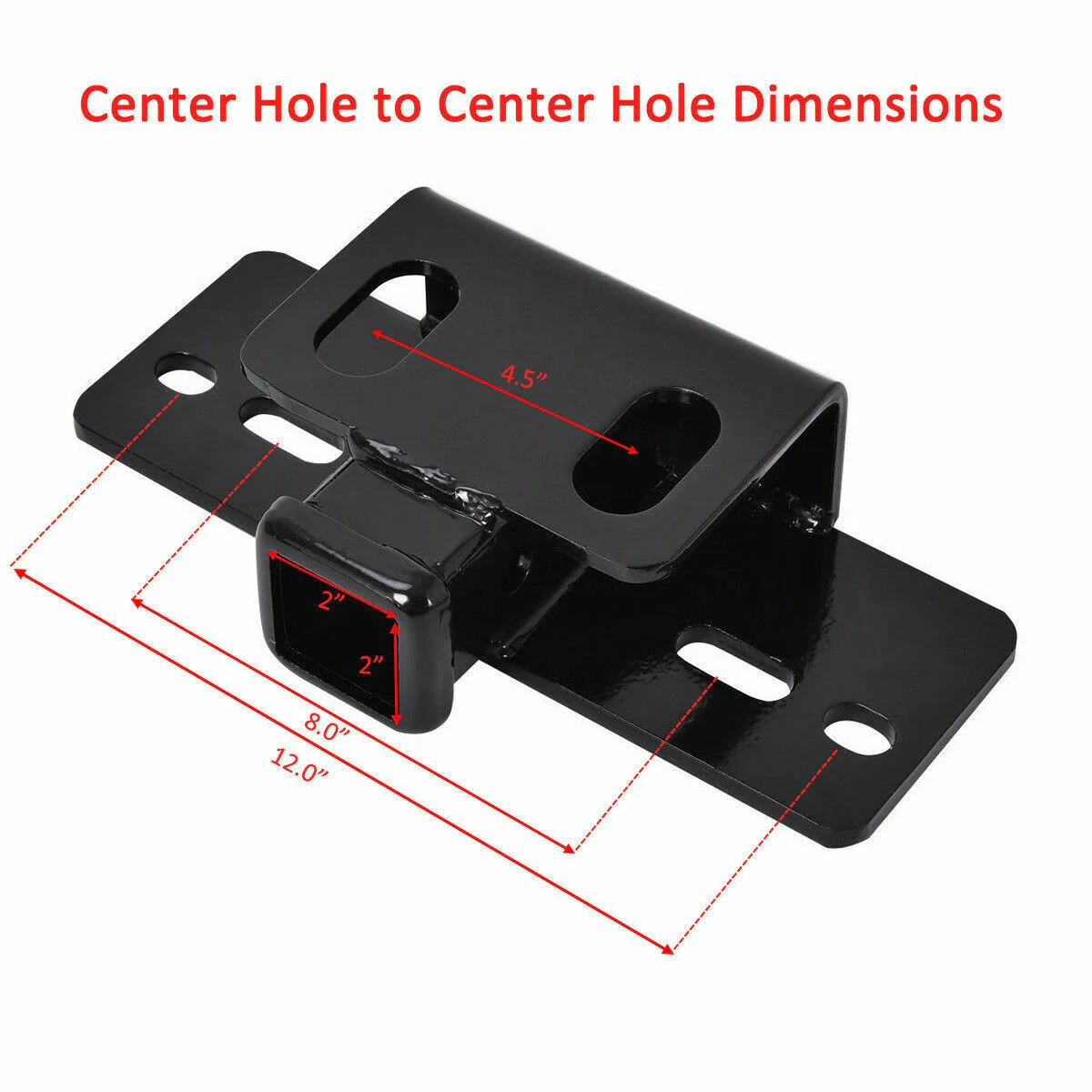 New Step Bumper Mount 2-Inch Receiver Hitch – RV & Trailer Towing, 5000 lbs Capacity Model S1057 - Image 4