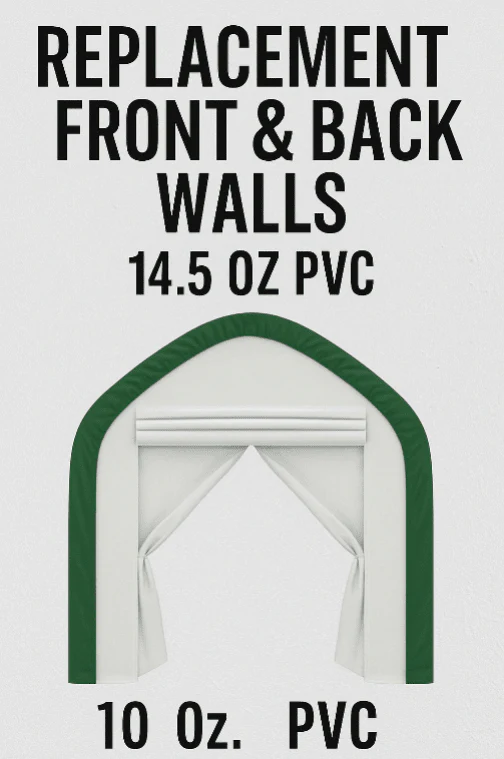 Storage Building Tarp Replacements Parts Tubes & Ratchets – Heavy-Duty PE & PVC Cover Options - Image 7