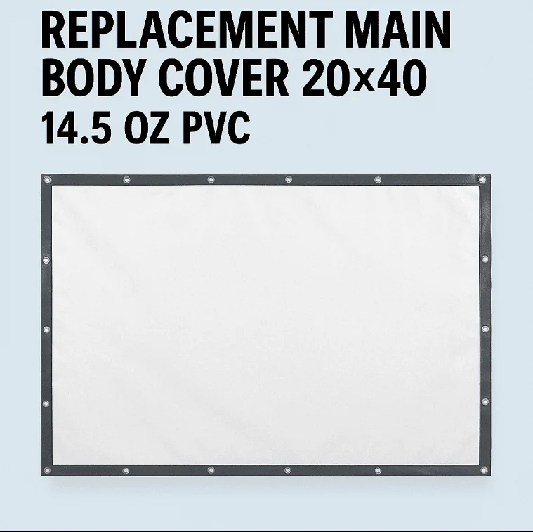 Storage Building Tarp Replacements Parts Tubes & Ratchets – Heavy-Duty PE & PVC Cover Options - Image 9