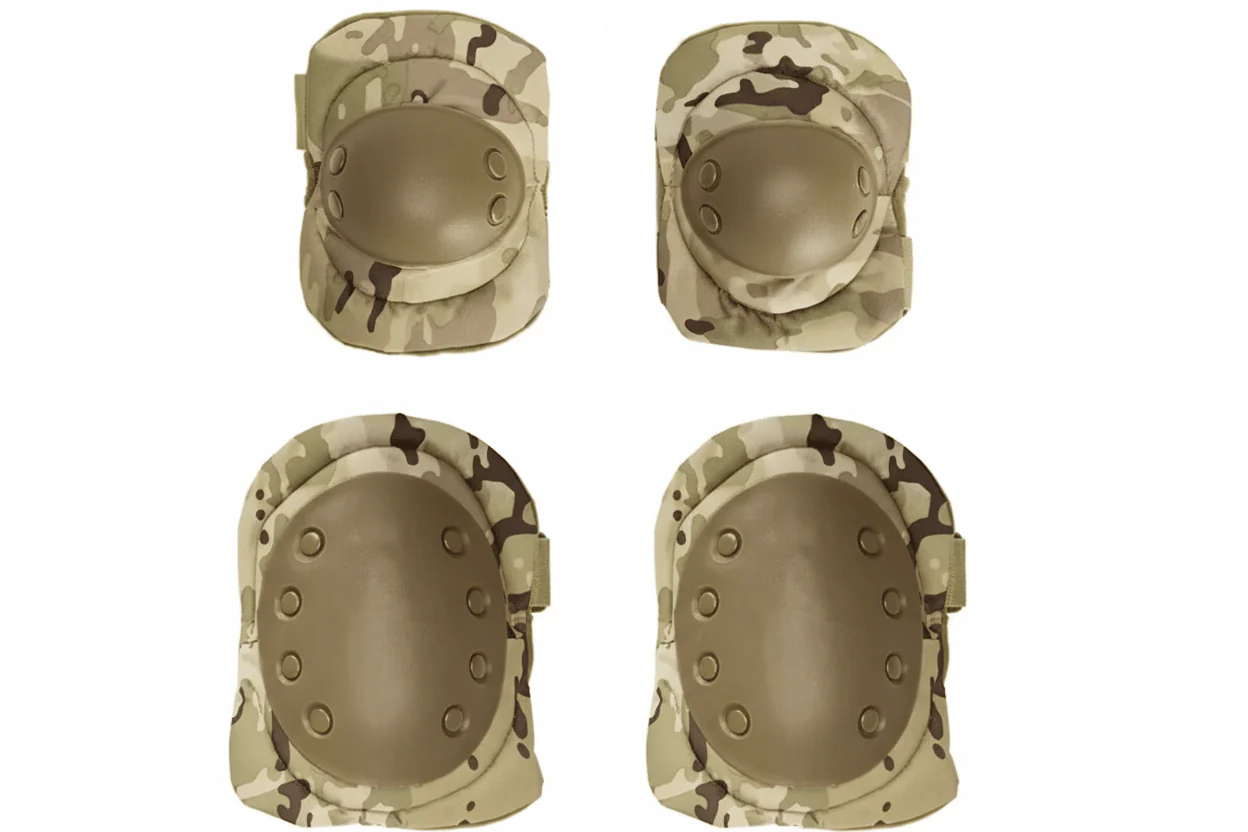 Tactical Protective Pads Set – Knee & Elbow Guards CP Camo PD6225CP