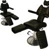 Tattoo Reclining Hydraulic Ink Chair – Adjustable Professional Salon Studio Bed | Black - Image 2