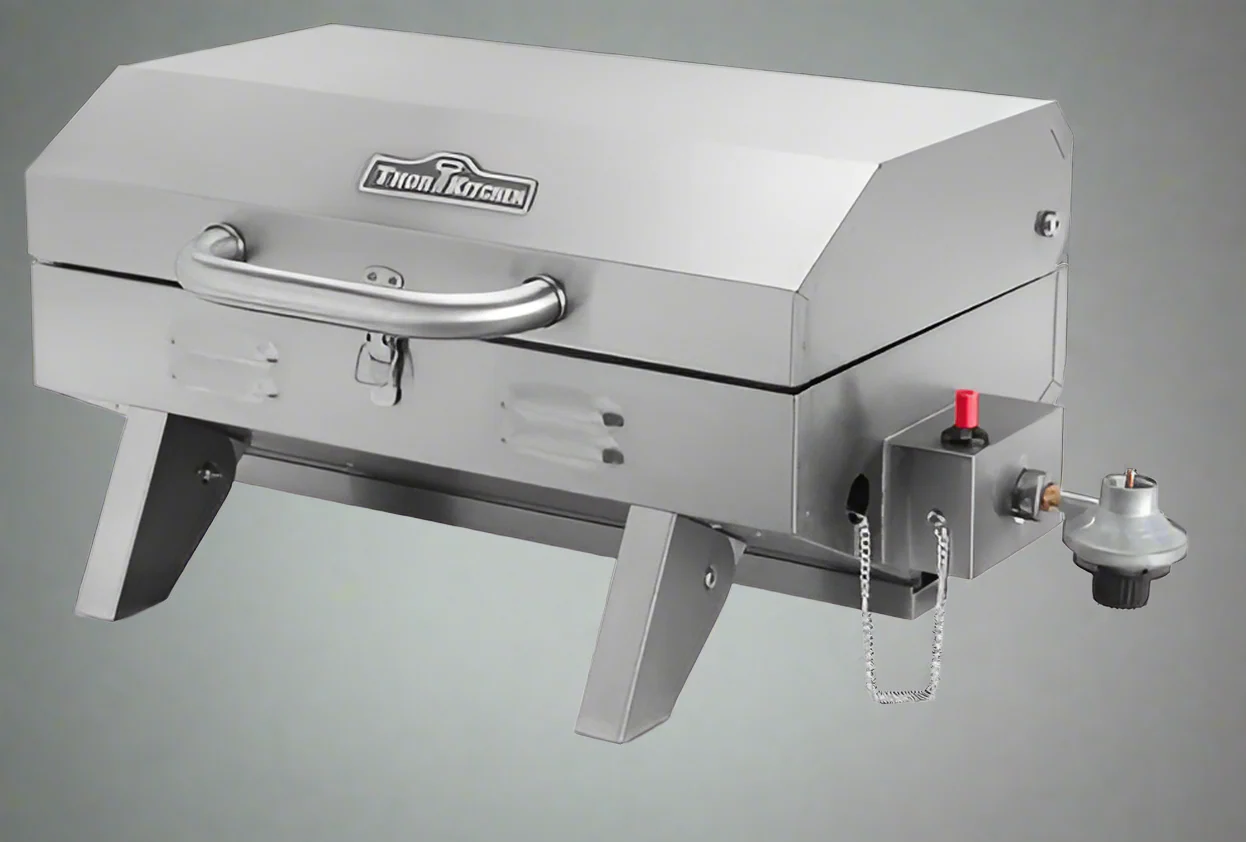 Thor Portable Stainless Steel BBQ Grill Barbeque – Compact Outdoor Propane Barbecue | Model HGG2012U
