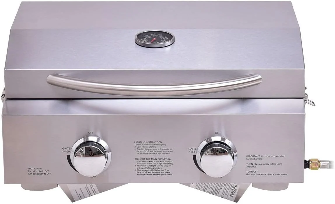 Thor Portable Stainless Steel BBQ Grill Barbeque – Compact Outdoor Propane Barbecue | Model HGG2012U - Image 4