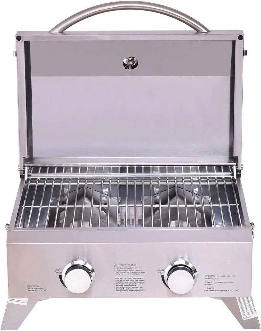 Thor Portable Stainless Steel BBQ Grill Barbeque – Compact Outdoor Propane Barbecue | Model HGG2012U - Image 6