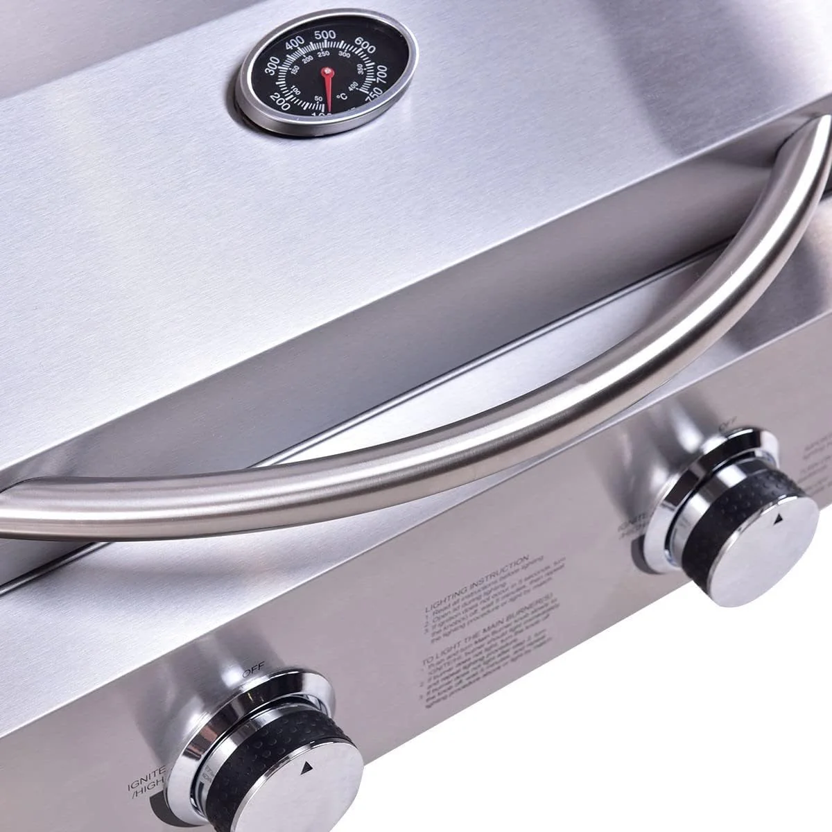 Thor Portable Stainless Steel BBQ Grill Barbeque – Compact Outdoor Propane Barbecue | Model HGG2012U - Image 9
