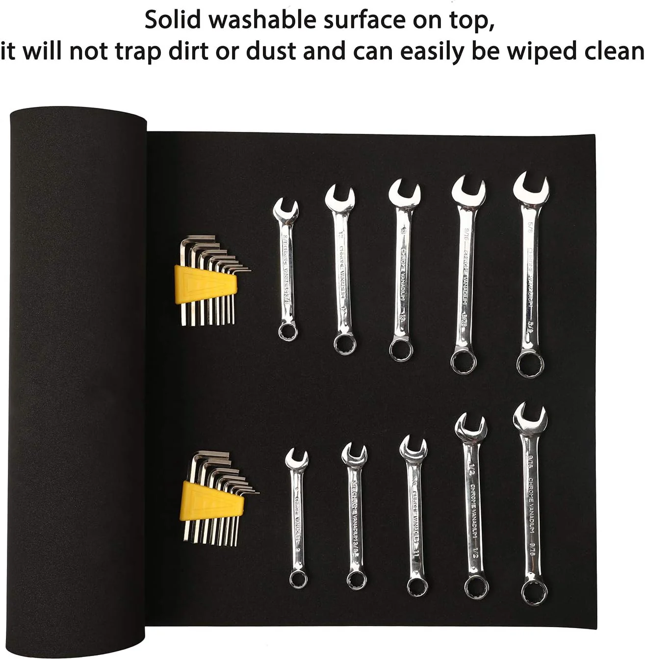Tool Drawer & Box Liner – 16" x 16 ft EVA Non-Slip Protective Mat - Image 3