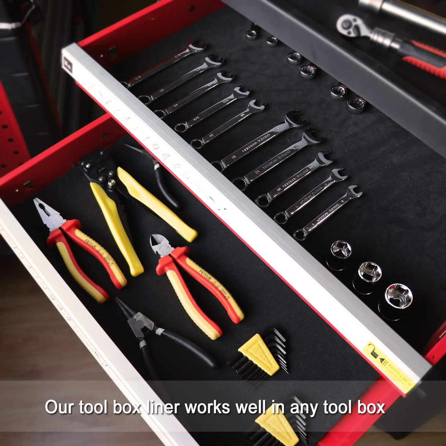 Tool Drawer & Box Liner – 16" x 16 ft EVA Non-Slip Protective Mat - Image 4
