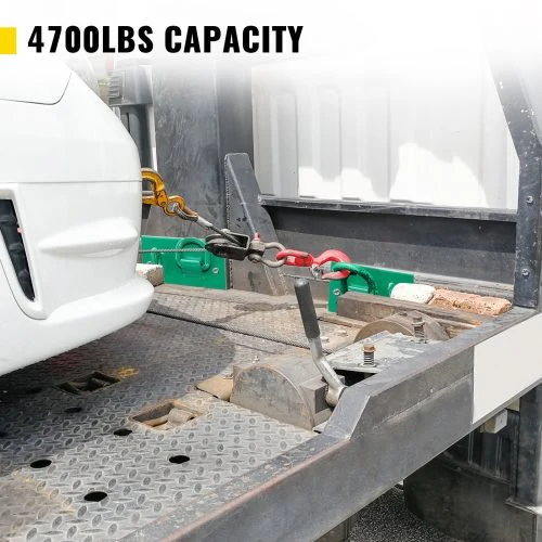 Tractor Bucket Tie-Down Kit – Bolt-On Grab Hooks, D-Rings, 4700 lbs Capacity | SKU: 523466 - Image 2