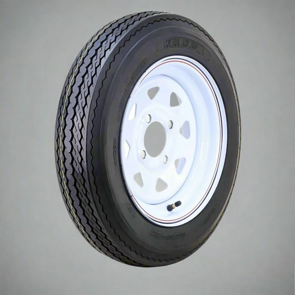 Trailer Tire & Rim Assembly – WANDA Brand Radial & Bias Tires with High Load Capacity