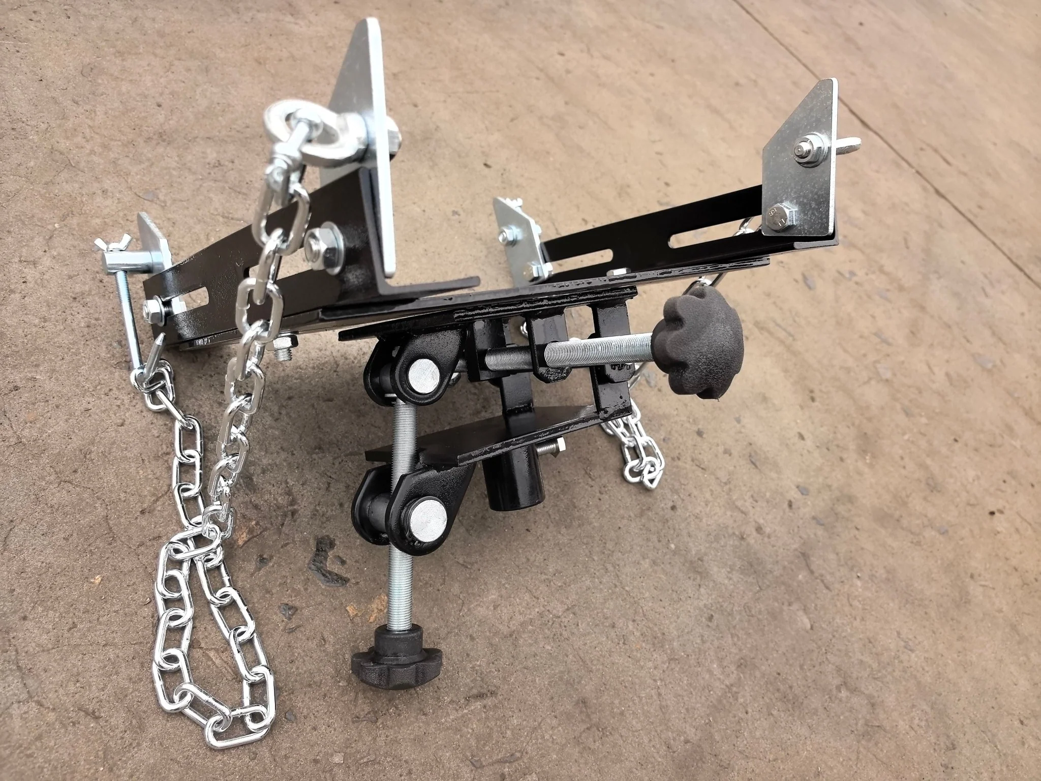 Transmission Jack Adaptor 1100 lbs – Adjustable Tilt & Rotation for 30mm Hydraulic Shaft TJA1100D - Image 3