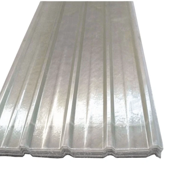 Transparent FRP Roofing Panels 3.7 Ft x 8 Ft – Corrugated Daylight Fiberglass Siding Sheets FRPCLR - Image 2