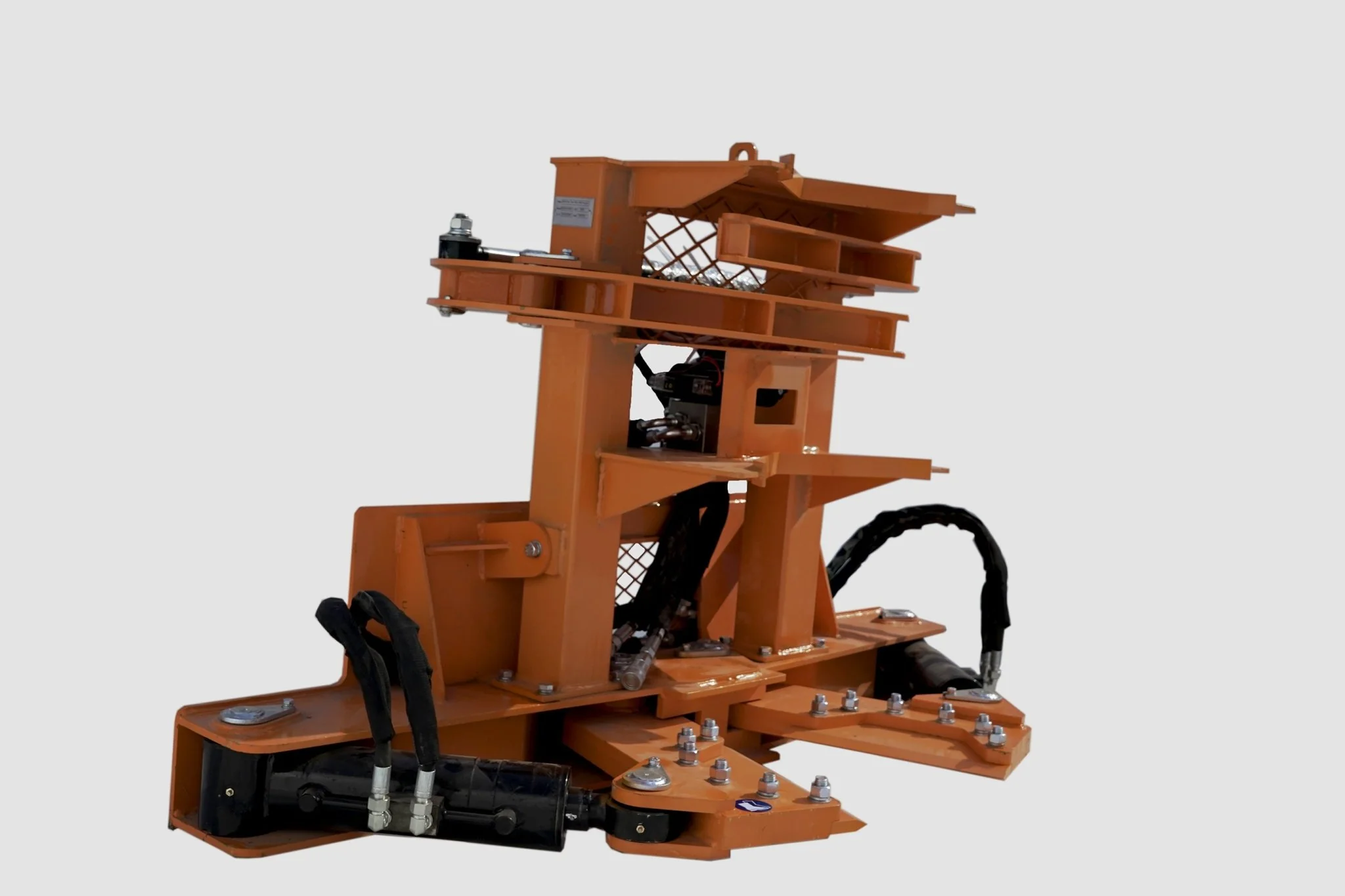 Heavy-Duty Tree Shear Attachment for Skid Steer – Hydraulic Cutting with 13" Max Diameter | SSRBTS
