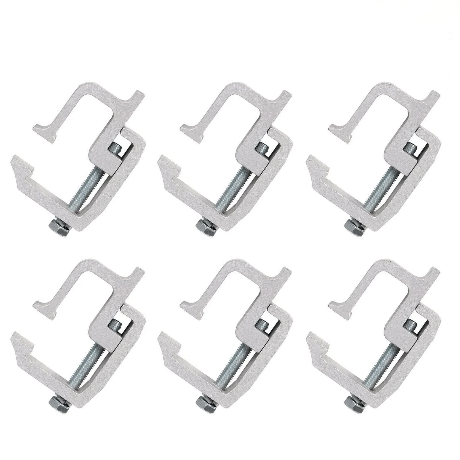 Truck Clamps Mounting Caps Camper Shell Compatible with Chevy Ford Dodge GMC Heavy Duty Aluminum 2 Pack LYOM0552