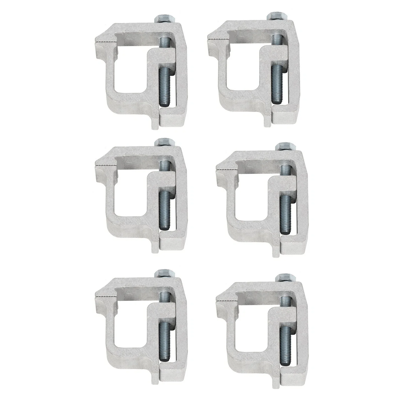 Truck Clamps Mounting Caps Camper Shell Compatible with Chevy Ford Dodge GMC Heavy Duty Aluminum 2 Pack LYOM0552 - Image 2