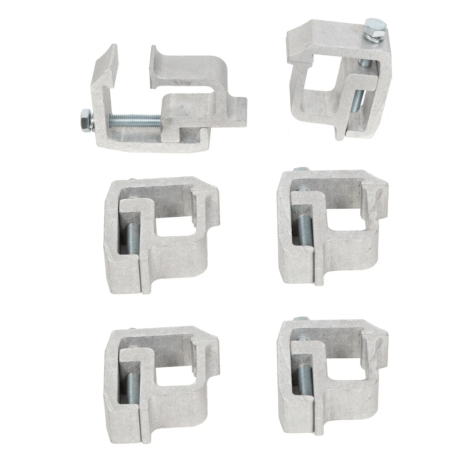 Truck Clamps Mounting Caps Camper Shell Compatible with Chevy Ford Dodge GMC Heavy Duty Aluminum 2 Pack LYOM0552 - Image 6