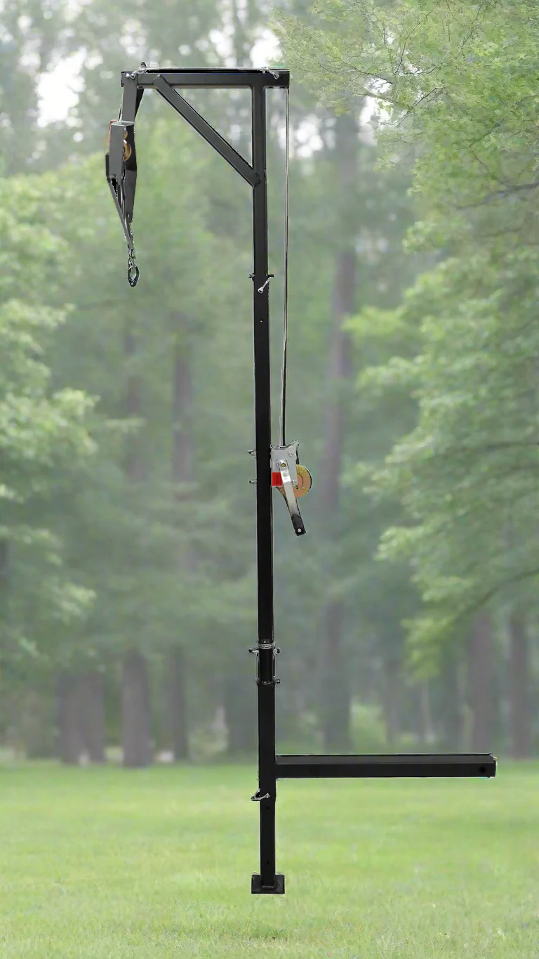 New Truck Hitch Game Winch Hoist – Heavy-Duty Hunting & Utility Lifting Tool 62604